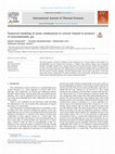 Research paper thumbnail of Numerical modeling of steam condensation in vertical channel in presence of noncondensable gas