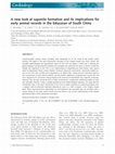 Research paper thumbnail of A new look at saponite formation and its implications for early animal records in the Ediacaran of South China