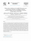 Research paper thumbnail of Marine redox conditions in the middle Proterozoic ocean and isotopic constraints on authigenic carbonate formation: Insights from the Chuanlinggou Formation, Yanshan Basin, North China