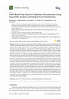 Research paper thumbnail of UNVI-Based Time Series for Vegetation Discrimination Using Separability Analysis and Random Forest Classification