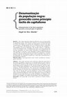 Research paper thumbnail of Desumanização da população negra: genocídio como princípio tácito do capitalismo