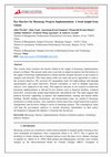 Research paper thumbnail of Key Barriers for Bioenergy Projects Implementation: A fresh insight from Ghana