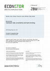 Research paper thumbnail of Interbank Rate Uncertainty and Bank Lending