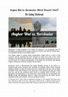 Research paper thumbnail of Angkor Wat vs borobudur which should I visit ?