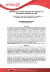 Research paper thumbnail of DEMOCRACIA E CORPO POLÍTICO EM HOBBES: UMA LEITURA DO ELEMENTS OF LAW DEMOCRACY AND POLITICAL BODY IN HOBBES: A READING OF THE ELEMENTS OF LAW