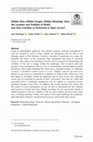 Research paper thumbnail of Hidden Sites, Hidden Images, Hidden Meanings: Does the Location and Visibility of Motifsand Sites Correlate to Restricted or Open Access?