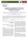 Research paper thumbnail of From golden rice to drought-tolerant maize and new techniques to control plant disease - can we expect a breakthrough in crop production?