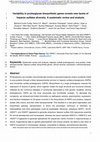 Research paper thumbnail of Variability in proteoglycan biosynthetic genes reveals new facets of heparan sulfates diversity. A systematic review and analysis