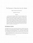 Research paper thumbnail of The Emergence of Spacetime from the Akasha