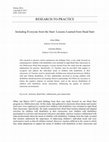 Research paper thumbnail of Including Everyone from the Start: Lessons Learned from Head Start