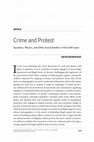 Research paper thumbnail of Crime and Protest: Squatters, mayors and other social bandits in post-15M Spain