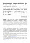 Research paper thumbnail of Condicionalidades de saúde do Programa Bolsa Família: reflexões a partir de um centro médico municipal no Rio de Janeiro