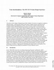 Research paper thumbnail of Truly Interdisciplinary: The Onu Eccs Senior Design Experience