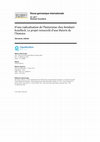 Research paper thumbnail of D’une radicalisation de l’historisme chez Reinhart Koselleck. Le projet renouvelé d’une théorie de l’histoire