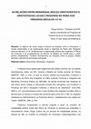 Research paper thumbnail of AS RELAÇÕES ENTRE MONARQUIA, NÚCLEO ARISTOCRÁTICO E  ARISTOCRACIAS LOCAIS E REGIONAIS NO REINO DOS  VIDIGODOS (SÉCULOS V E VI)