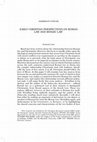 Research paper thumbnail of Early Christian perspectives on Roman law and Mosaic law