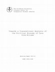 Research paper thumbnail of Towards a transnational analysis of the political economy of care