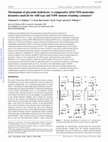 Research paper thumbnail of Mechanism of glycoside hydrolysis: A comparative QM/MM molecular dynamics analysis for wild type and Y69F mutant retaining xylanases