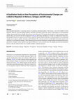 Research paper thumbnail of A Qualitative Study on How Perceptions of Environmental Changes are Linked to Migration in Morocco, Senegal, and DR Congo