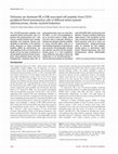 Research paper thumbnail of Defensins are dominant HLA-DR-associated self-peptides from CD34− peripheral blood mononuclear cells of different tumor patients (plasmacytoma, chronic myeloid leukemia)