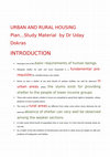 Research paper thumbnail of Housing urban planning