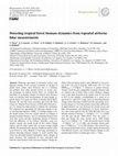 Research paper thumbnail of Detecting tropical forest biomass dynamics from repeated airborne lidar measurements