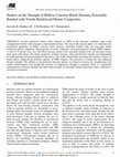 Research paper thumbnail of Studies on Strength of Hollow concrete Block Masonry Externally Bonded with Textile Reinforced Mortar Composites