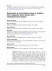 Research paper thumbnail of Biomarkers of acute kidney injury in children with congenital heart disease after cardiopulmonary bypass