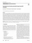 Research paper thumbnail of Face detection and tracking using hybrid margin-based ROI techniques