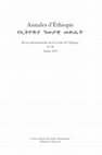 Research paper thumbnail of Wakarida, un site aksumite à l’est du Tigray : fouilles et prospections 2011-2014 / Wakarida, an Aksumite Site in Eastern Tigray: Excavations and Surveys 2011-2014