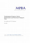 Research paper thumbnail of Technological Progress, Factor Endowments and Structural Change: A Note