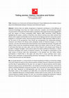 Research paper thumbnail of Telling stories: History, narrative and fiction