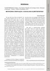 Research paper thumbnail of Metateoria e reificação: a sociologia alemã revisitada – Resenha de: VANDENBERGHE, Frédéric. Uma História Filosófica da Sociologia Alemã. Alienação e Reificação - Volume 1. Editora Annablume, 2012