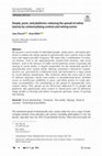 Research paper thumbnail of People, posts, and platforms: reducing the spread of online toxicity by contextualizing content and setting norms