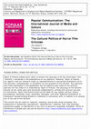 Research paper thumbnail of Popular Communication : The International Journal of Media and Culture