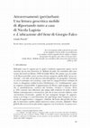 Research paper thumbnail of Attraversamenti (peri)urbani: Una lettura geocritica mobile di "Riportando tutto a casa" di Nicola Lagioia e "L’ubicazione del bene" di Giorgio Falco