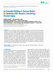 Research paper thumbnail of An Extended Multilayer Thermal Model for Multichip IGBT Modules Considering Thermal Aging