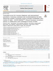 Research paper thumbnail of Transradial access for coronary diagnostic and interventional procedures: Consensus statement and recommendations for India