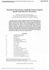 Research paper thumbnail of Mechanical Characteristics of Helically Twisted Composite Strands Using Sub-Unit Cell Geometry