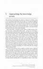 Research paper thumbnail of Approaching the knowledge society