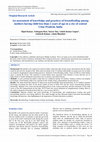 Research paper thumbnail of An assessment of knowledge and practices of breastfeeding among mothers having child less than 2 years of age in a city of central Uttar Pradesh, India