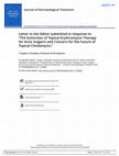 Research paper thumbnail of Letter to the Editor submitted in response to "The Extinction of Topical Erythromycin Therapy for Acne Vulgaris and Concern for the Future of Topical Clindamycin