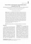 Research paper thumbnail of Protective Effects of Gold Nanoparticles Against Malathion-Induced Cytotoxicity in Caco-2 Cells