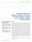 Research paper thumbnail of Deformaciones gravitatorias profundas en laderas a lo largo de la falla active de Boconó en el sector central de Los Andes de Mérida, Venezuela Occidental