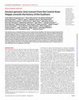 Research paper thumbnail of Ancient genomic time transect from the Central Asian Steppe unravels the history of the Scythians