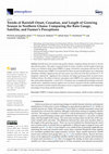 Research paper thumbnail of Trends of Rainfall Onset, Cessation, and Length of Growing Season in Northern Ghana: Comparing the Rain Gauge, Satellite, and Farmer’s Perceptions