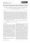 Research paper thumbnail of Development of high spatial resolution rainfall data for Ghana