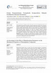 Research paper thumbnail of An Investigate of the Effect of Manufacturing Parameters on the Mechanical Properties of Thermoplastic Composites