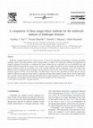 Research paper thumbnail of A comparison of three image-object methods for the multiscale analysis of landscape structure