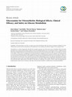 Research paper thumbnail of Glucosamine for Osteoarthritis: Biological Effects, Clinical Efficacy, and Safety on Glucose Metabolism